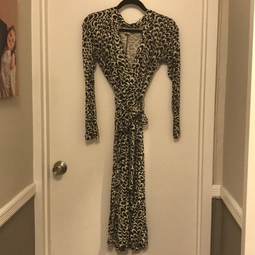 LK Bennett wrap dress